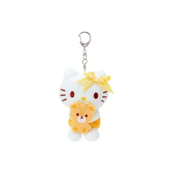 Sanrio Hello Kitty Oshi Yellow Mascot Dolls Plush Pendant 9.5cm Height