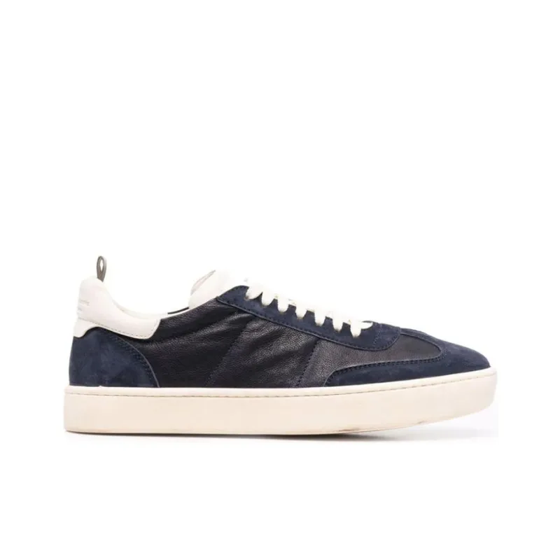 Officine Creative Low-Top Skateboard Shoes Men's Blue-1