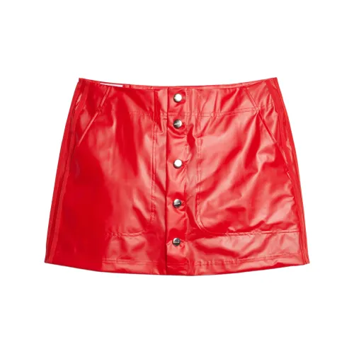 Adidas Originals x FIORUCCI Casual Short Skirts Women's Red