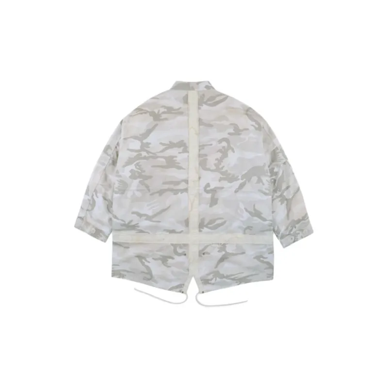 PROJECT GR FW24 Parka Coats Unisex White-1