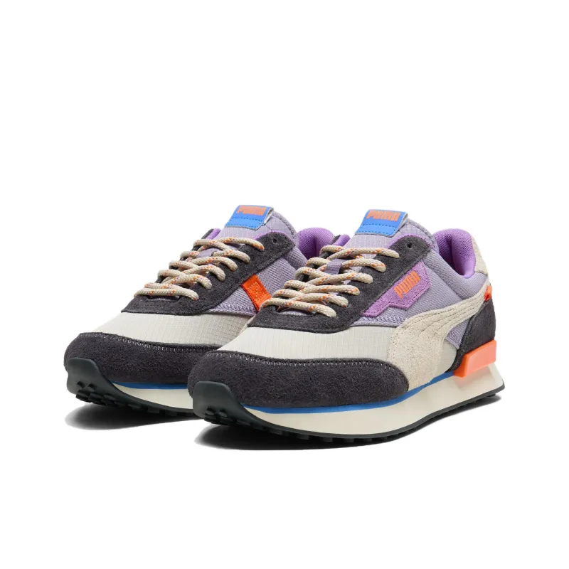 PUMA Future Rider Anti Slip Wear Resistant Low Top Casual Shoes Men's Purple-2
