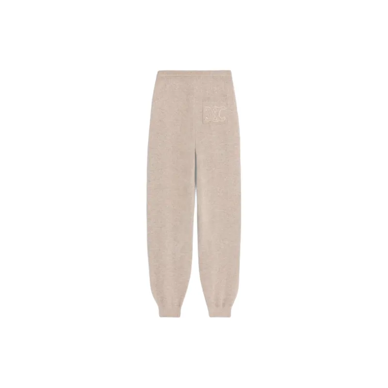 CELINE Track Pants In Wool And Cashmere-1