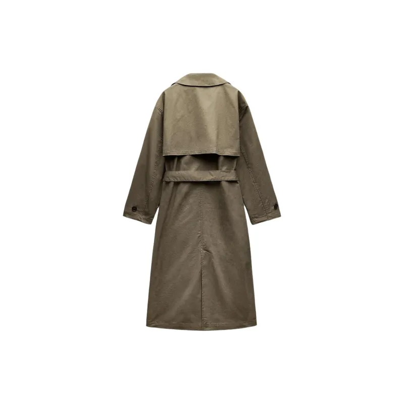ZARA Trench Coats Women's-1