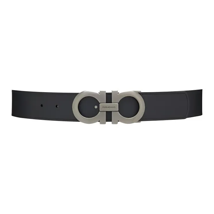 Ferragamo Reversible Gancini Belt-10
