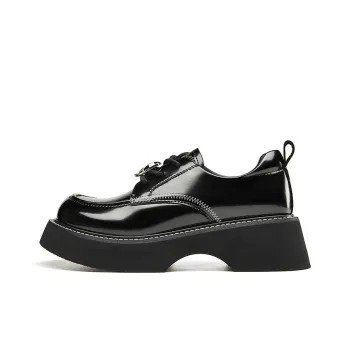 KANGNAI Loafers Women's Black/Apricot