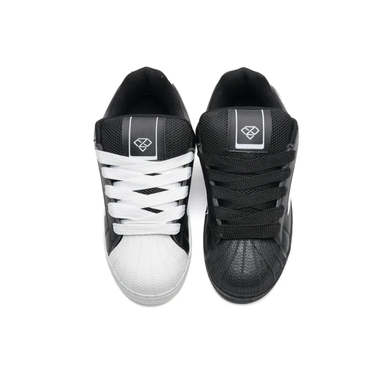 OAOQ Wear-resistant And Lightweight Low-Top Skateboard Shoes Unisex Box-34