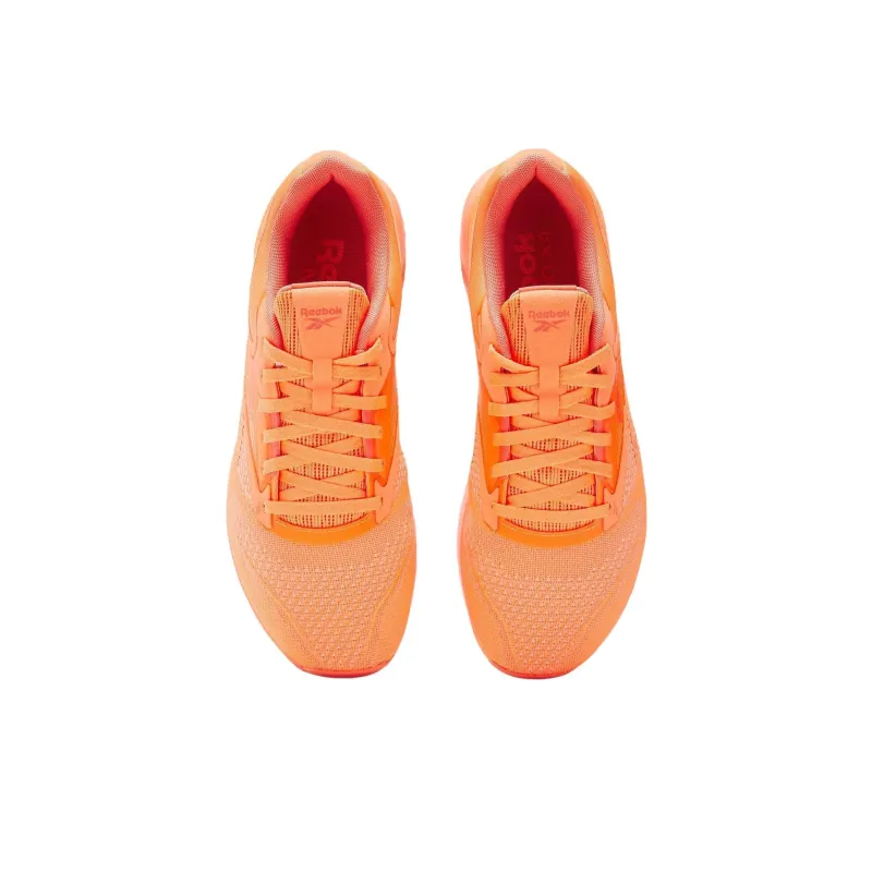 Reebok Nano X4 Anti-Slip Wear-Resistant Low-Top Training Shoes Unisex Orange-4