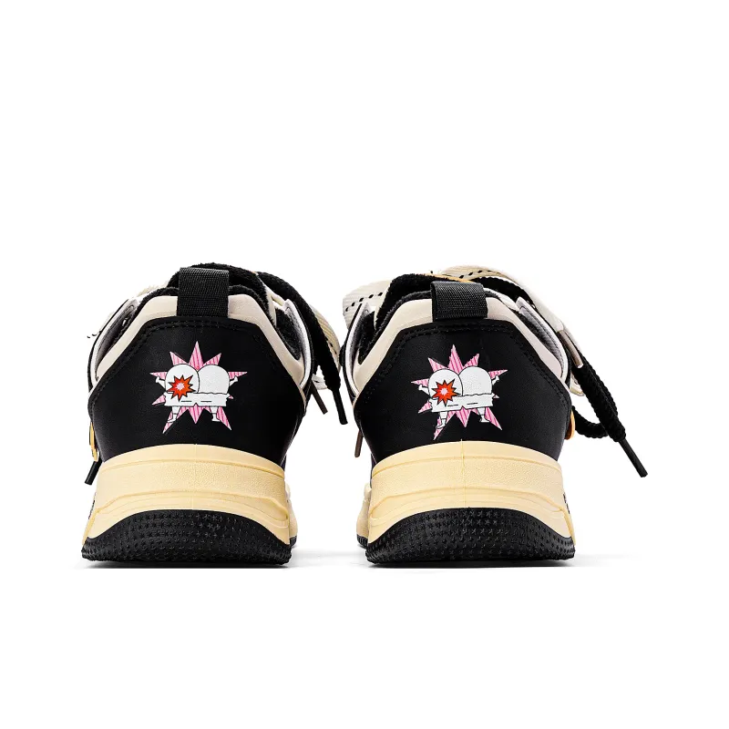 Crayon Shinchan Lightweight Breathable Height Increasing Low Top Skateboard Shoes Unisex-44