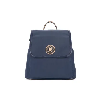 Dannybear Fabric Backpack Regular Unisex Dark Blue