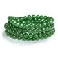 Hetian Jasper Four-Loop Beaded Bracelet