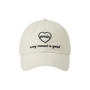 Emis Cotton Baseball Caps Unisex Cream