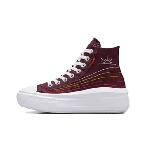 Chuck Taylor All Star Women's rose converse Move Platform High 'Western Stitch' Women's