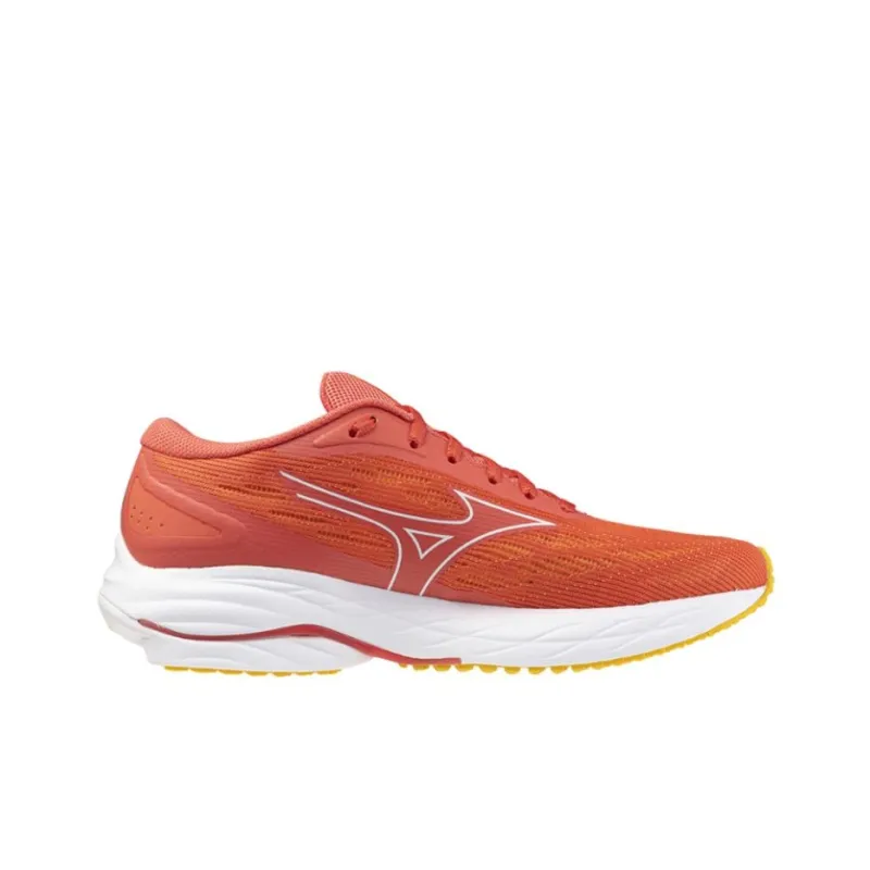 Mizuno Anti Slip Wear Resistant Low Top Casual Running Shoes Women's Red White-1