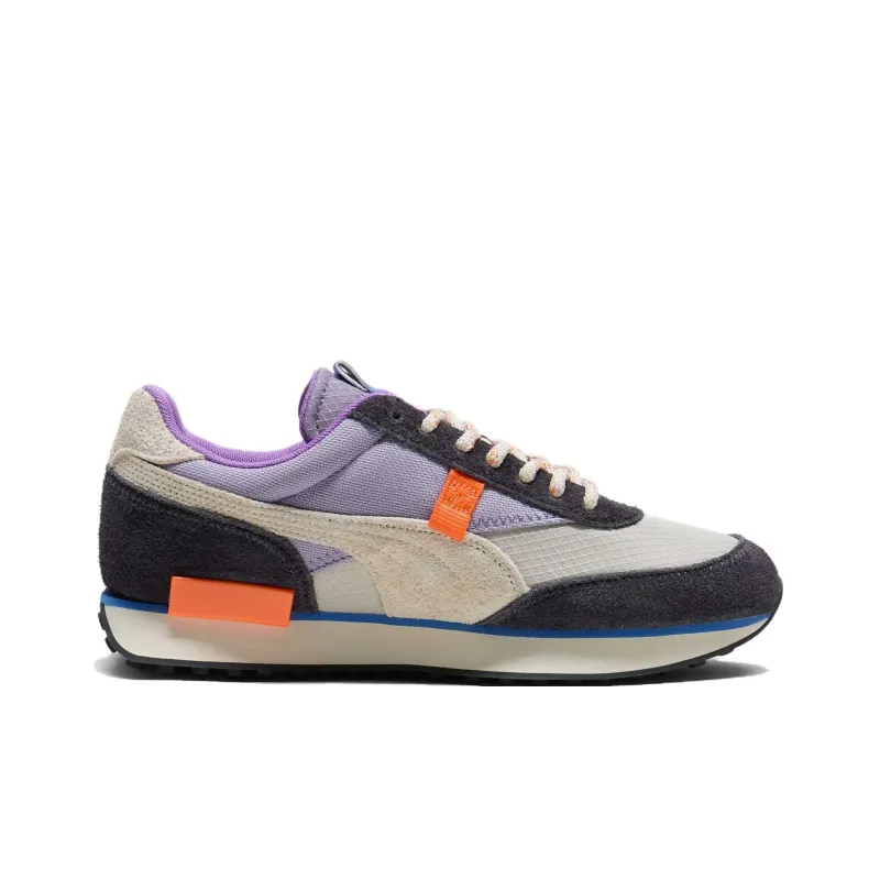 PUMA Future Rider Anti Slip Wear Resistant Low Top Casual Shoes Men's Purple-1