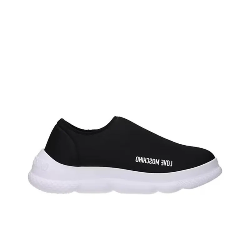 LOVE MOSCHINO Wear Resistant Low Top Sports Casual Shoes Women's Black-1