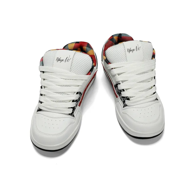 RIFUGIO VO' Low-Top Skateboard Shoes Unisex-24