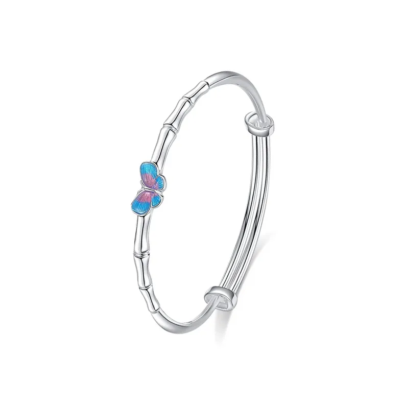 Muyan S 999 Fine Silver Bangles Women's-0