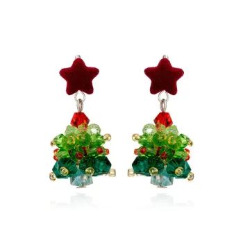 QLADY Alloy Acrylic Earrings Women's