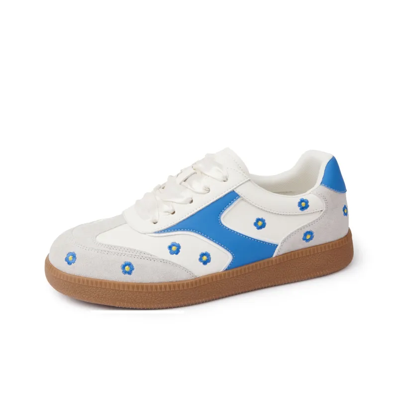 TOOMANYSHOES Small Daisy Skateboard Shoes Women's-5