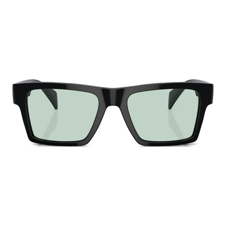 VERSACE Eyewear Greca detail Rectangle frame Sunglasses-1