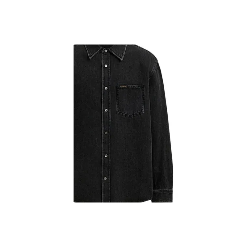 COACH Shirts Men Black-5
