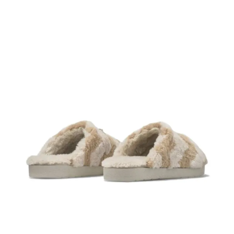 Inuikii Wrap-toe Slippers Women's Brown-4