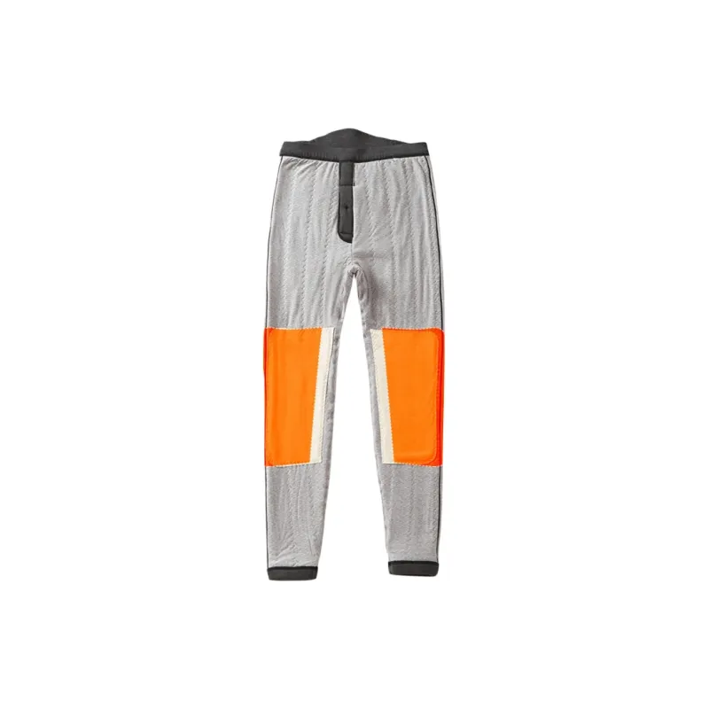 H YXIANG Thermal Pants Men's Black Gray-0