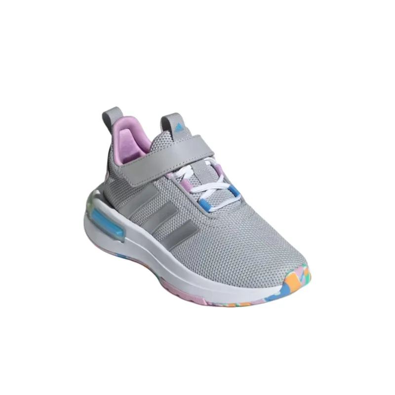 Adidas RACER TR23 Anti-Slip Wear-Resistant Low-Top Kids Lifestyle Shoes Gray Kids'-2