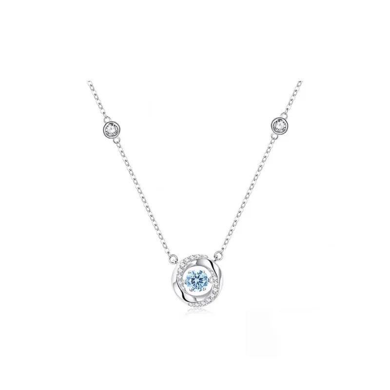 KOREET Sterling Silver Love Confession Anniversary Necklace Women's-6