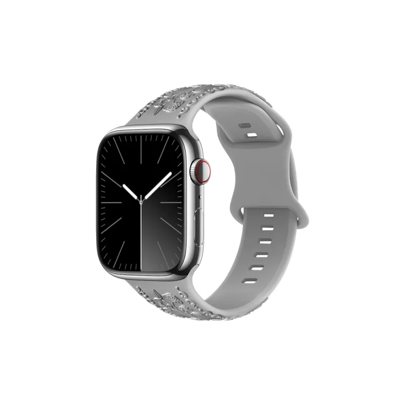 LOVINGCOOL Watch Bands Apple Compatibility 214mm~230mm Silicone Material-8