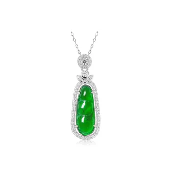 YUANYUXIANG Ice Glutinous Jadeite Necklaces Women's