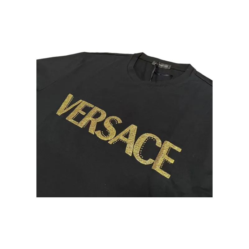 VERSACE T Shirts Men Black-2