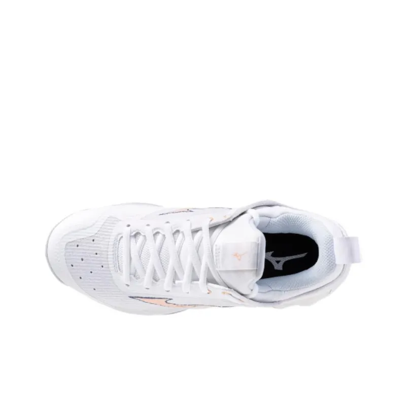 Mizuno Women's Wave Luminous 2 'White Peach Parfait' Women's-2