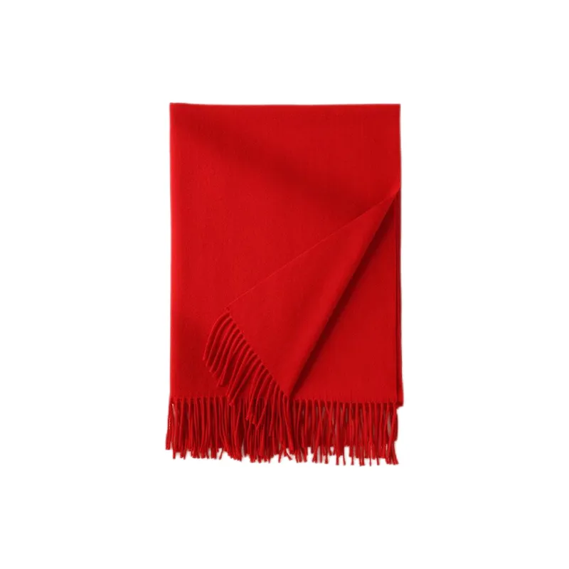 EEEENO Polyester Knit Scarves Unisex-4
