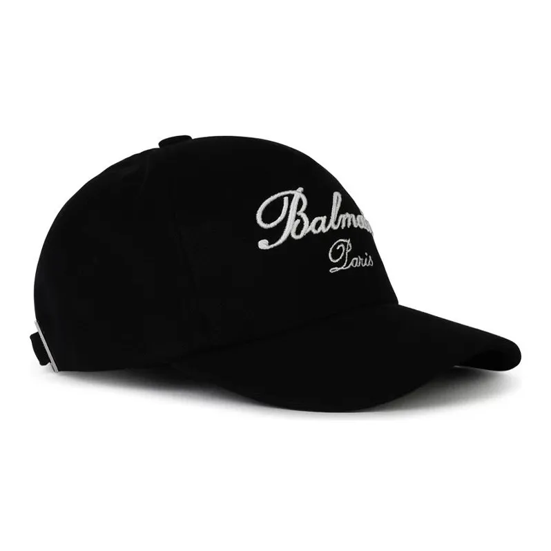 BALMAIN Logo Signature Embroidered Cap-1