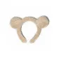 Beige Bear Headband