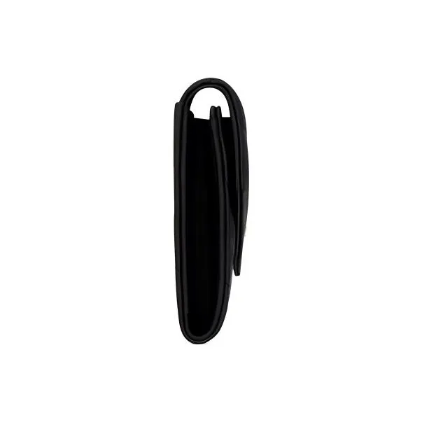 SAINT LAURENT CASSANDRE Sheepskin Card Holder, Wallet Trumpets Men's Black-2