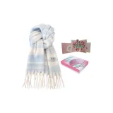 Light Blue Box with 3D Effect Rose Greeting Card