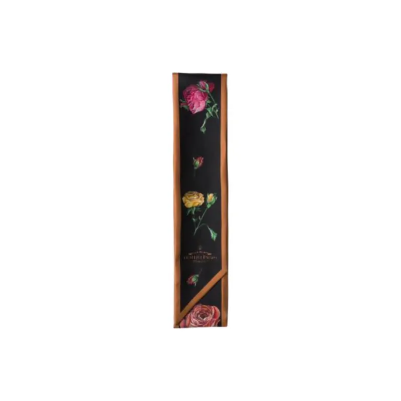PRADA Fabric Scarves Women's Black-1