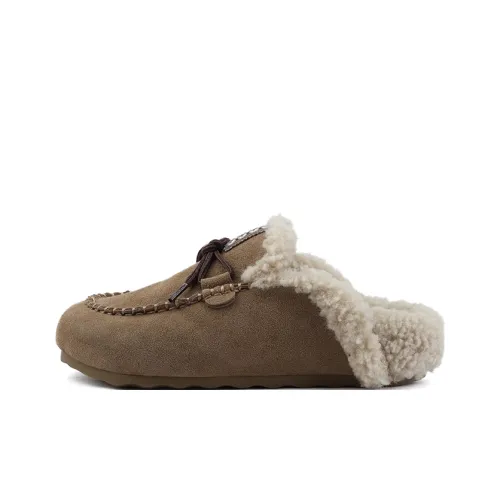 Uinnate Odor-Resistant Abrasion-Resistant Wrap-toe Slippers Women's