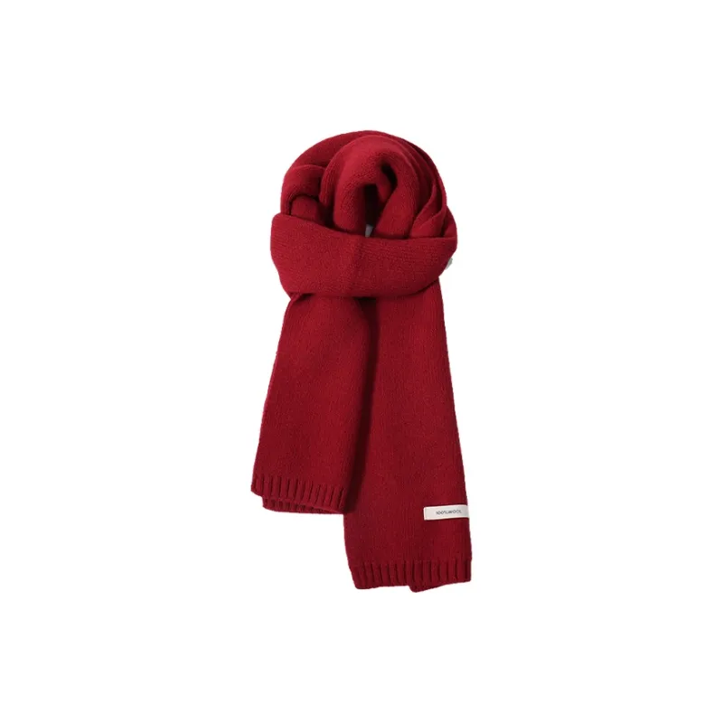 STUFFER 100% Sheep Wool Knit Scarves Unisex-13