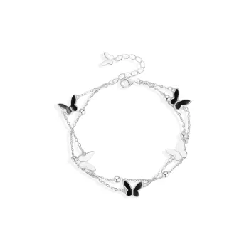 BTOE 925 Sterling Silver Bracelets Women's