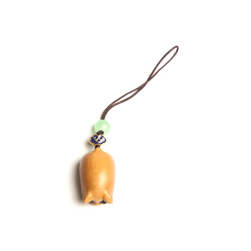 Is Here Sandalwood Pendants Unisex-4