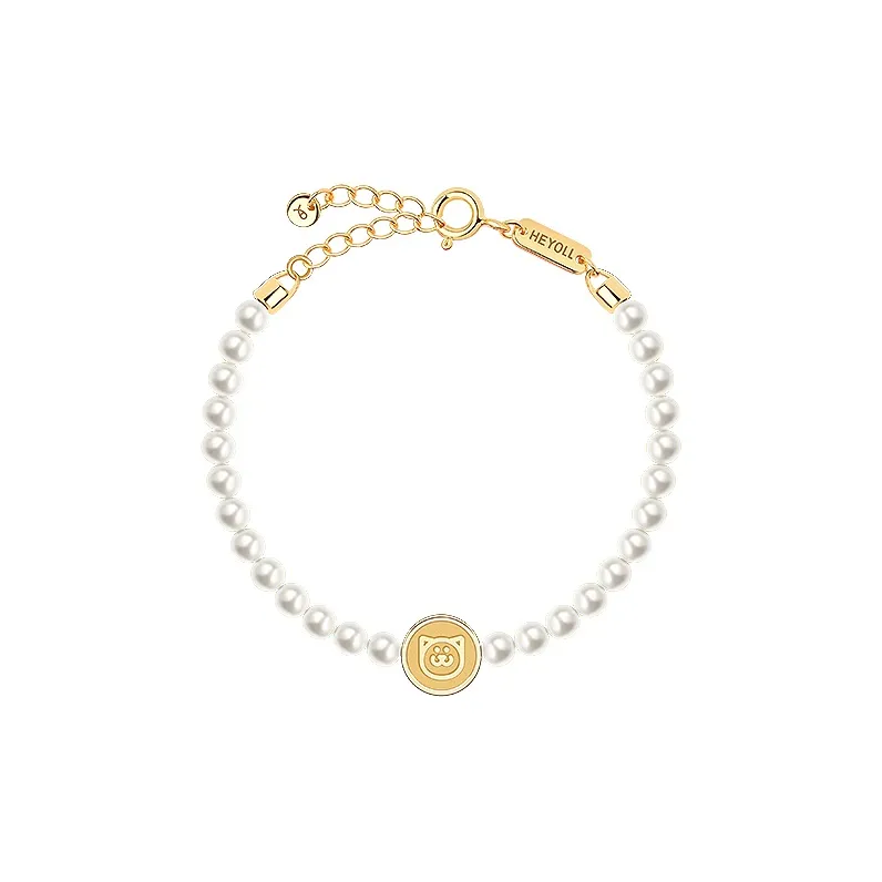 HUIYU Gold Plated Bracelets Unisex Gold-15