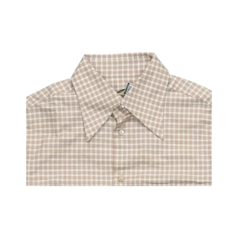 GUCCI Shirts Men Khaki-4