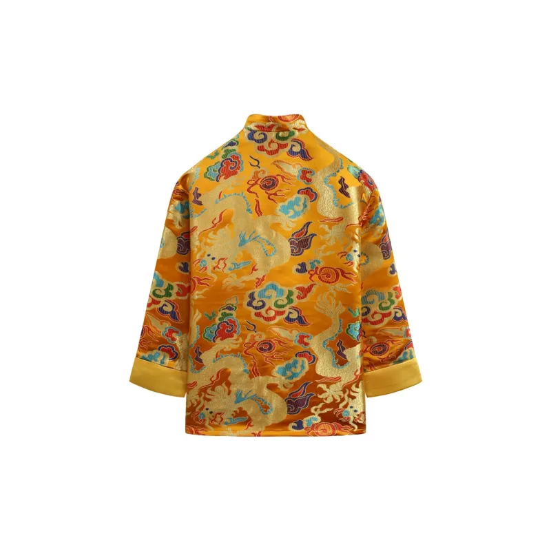 XUANSHENG Jackets Coats Men's Gold-1
