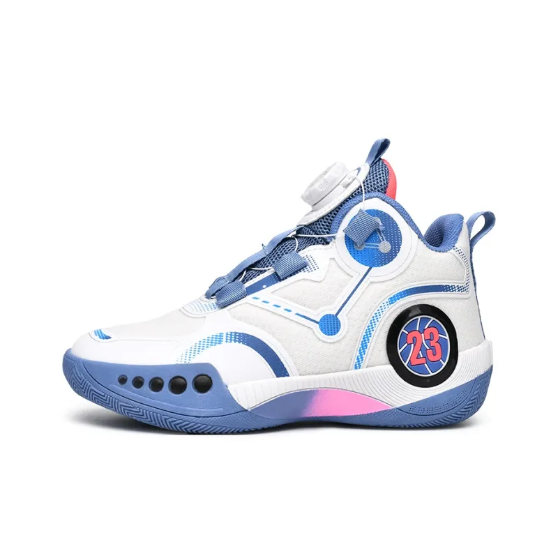 FIRS Kids Slip Resistant Breathable Children's Basketball Shoes Teenagers-8