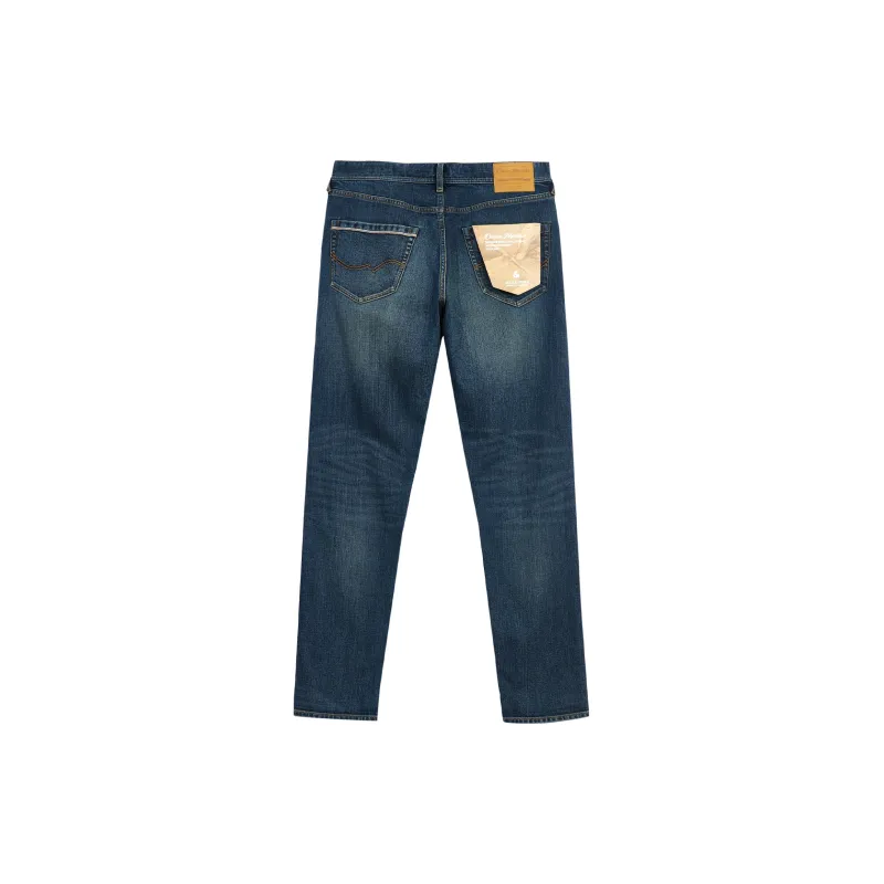 JACK JONES· Jeans Men's Dark Denim Blue-1