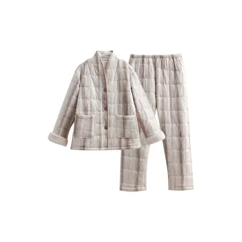 Same Language Pajama Set Women's Doggy Gray