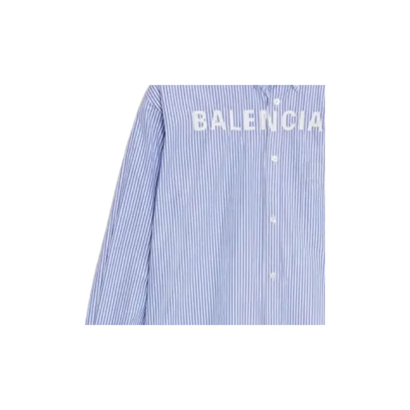 Balenciaga Shirts Women's Blue-7